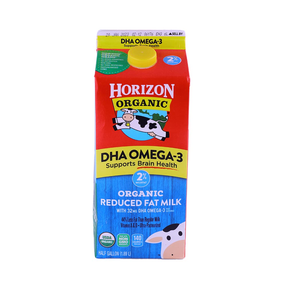 Horizon Organic Ultra Pasteurized Milk 2% DHA 64Oz