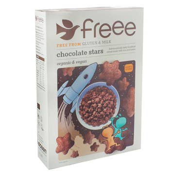 Doves Farm Chocolate Stars Cereal 300g - Available at Alosra Online Supermarket