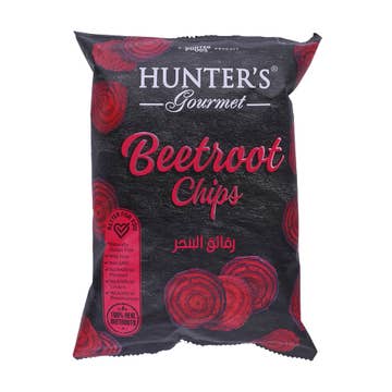 Hunter's Gourmet Beetroot Chips 60g - Available at Alosra Online Supermarket