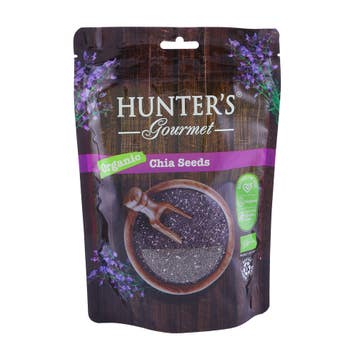Hunter's Gourmet Organic Chia Seeds 300g - Available at Alosra Online Supermarket