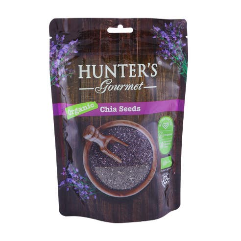 Hunter's Gourmet Organic Chia Seeds 300g - Available at Alosra Online Supermarket