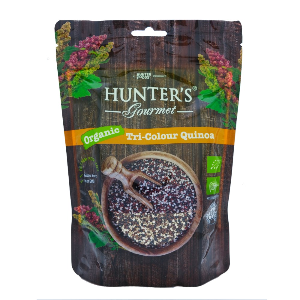 Hunter's Gourmet Organic Tri-Colour Quinoa 300g - Available at Alosra Online Supermarket