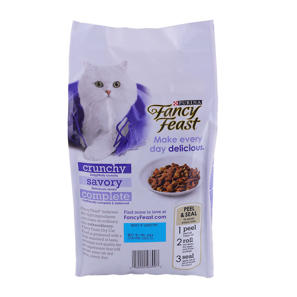 Purina Fancy Feast Cat Food with Savory Chicken & Turkey 3lb back image
