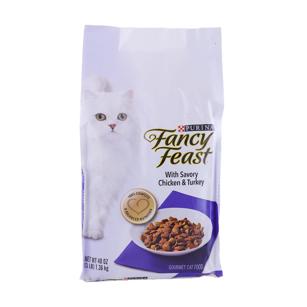Purina Fancy Feast Cat Food with Savory Chicken & Turkey 3lb - Available at Alosra Online Supermarket
