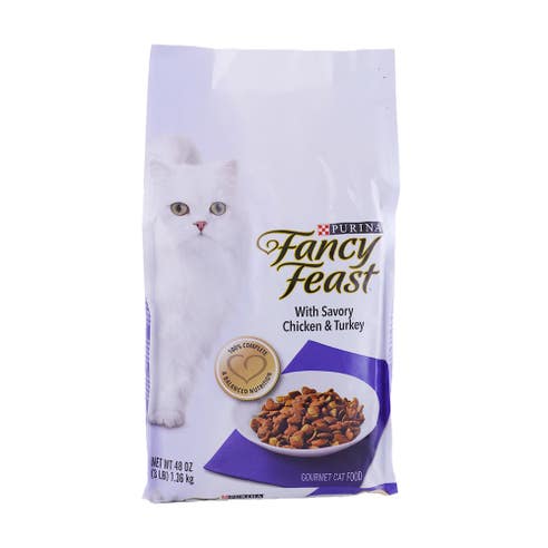 Purina Fancy Feast Cat Food with Savory Chicken & Turkey 3lb - Available at Alosra Online Supermarket