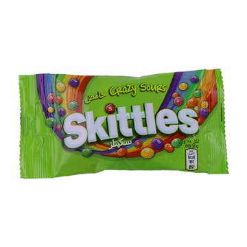 Skittles Crazy Sours Candy 38g - Available at Alosra Online Supermarket