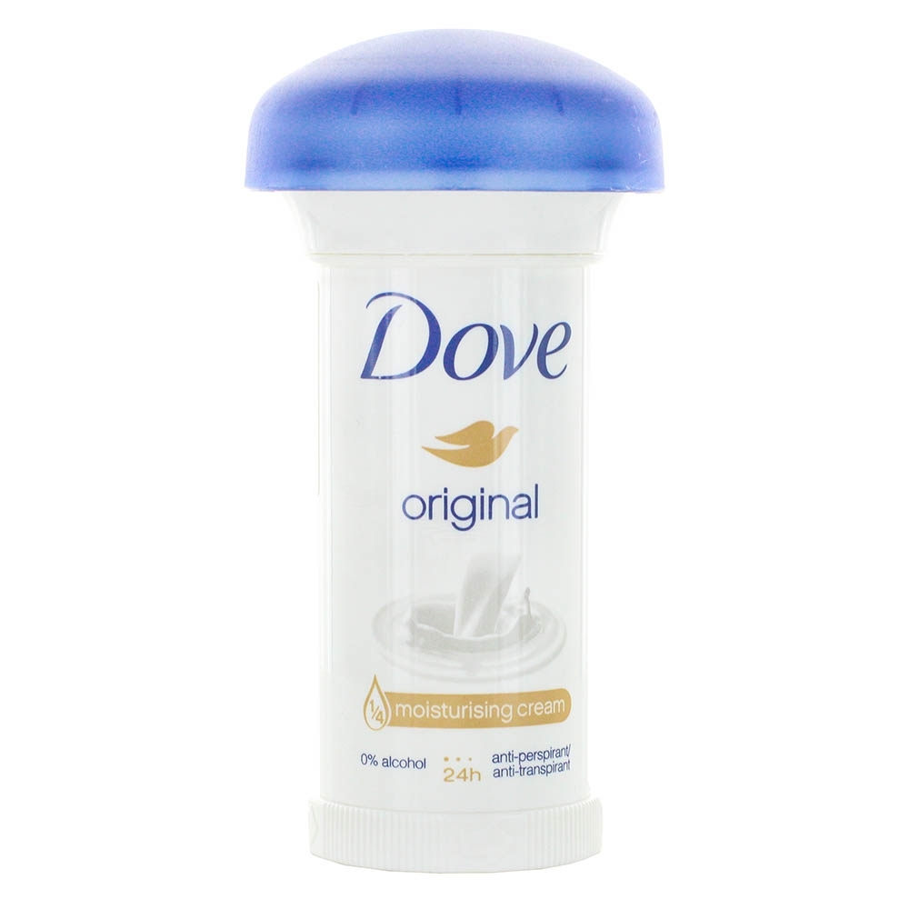 Dove Original Moisturizing Cream Deodorant 50ml - Available at Alosra Online Supermarket