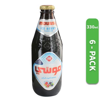 Moussy Ice Berry Flavour Drink 330ml [Pack of 6] - Available at Alosra Online Supermarket