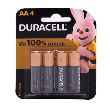 Duracell Plus Power AA 4 Batteries - Available at Alosra Online Supermarket
