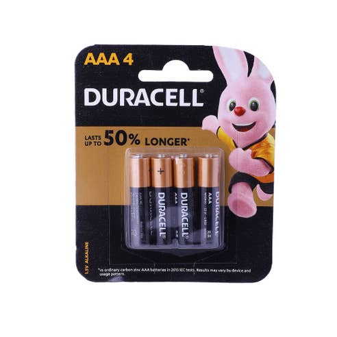 Duracell Ultra Power AAA4 Batteries - Available at Alosra Online Supermarket