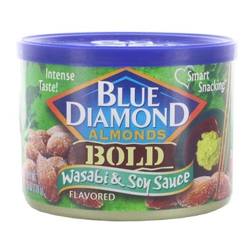 Blue Diamond Almonds Bold Wasabi & Soy Sauce 170g - Available at Alosra Online Supermarket