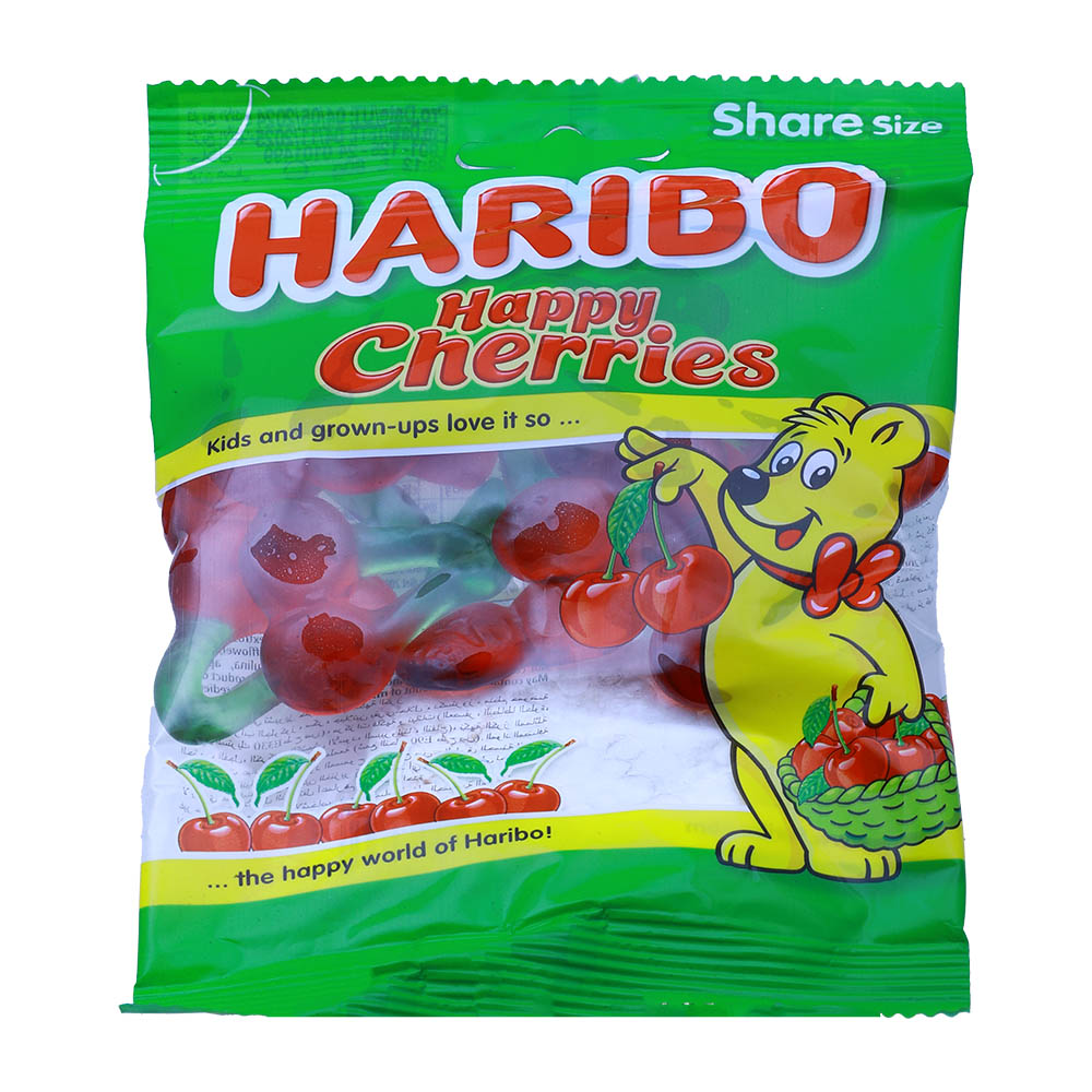 Haribo Happy Cherries Gummy Candy 80g