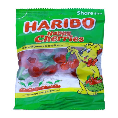 Haribo Happy Cherries Gummy Candy 80g 