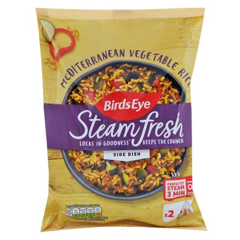 Birds Eye Steam Fresh Mediterranean Vegetable Rice 380g - Available at Alosra Online Supermarket