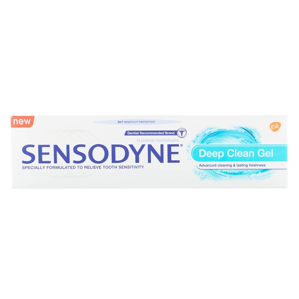 Sensodyne Deep Clean Toothpaste 75ml - Available at Alosra Online Supermarket