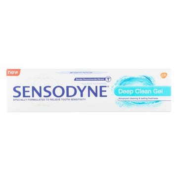 Sensodyne Deep Clean Toothpaste 75ml - Available at Alosra Online Supermarket