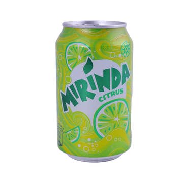 Mirinda Citrus Can 330ml - Available at Alosra Online Supermarket