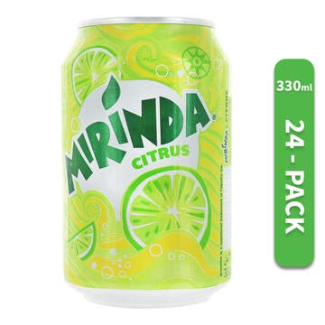 Mirinda Citrus Can 330ml [24 Pack] - Available at Alosra Online Supermarket
