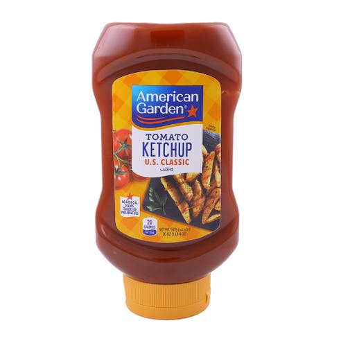 American Garden Hot & Spicy U.S. Ketchup 567g - Available at Alosra Online Supermarket
