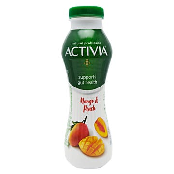Activia Go Mango & Peach Yoghurt Drink 280ml - Available at Alosra Online Supermarket