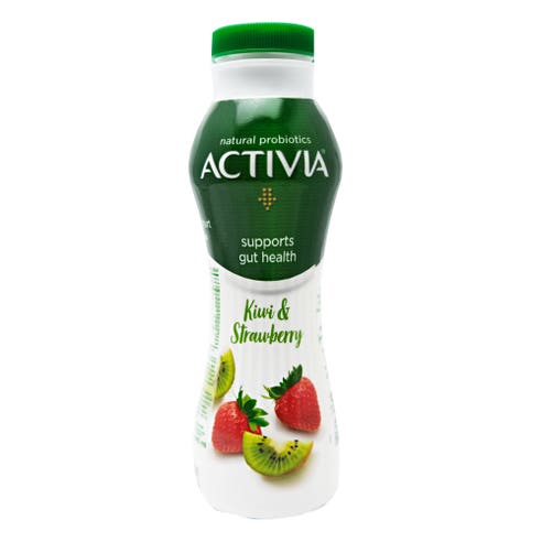 Activia Go Kiwi & Strawberry Yoghurt Drink 280ml - Available at Alosra Online Supermarket