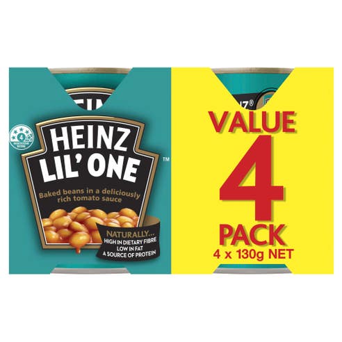 Heinz Lil' One Baked Beanz in Tomato Sauce 130g - Available at Alosra Online Supermarket