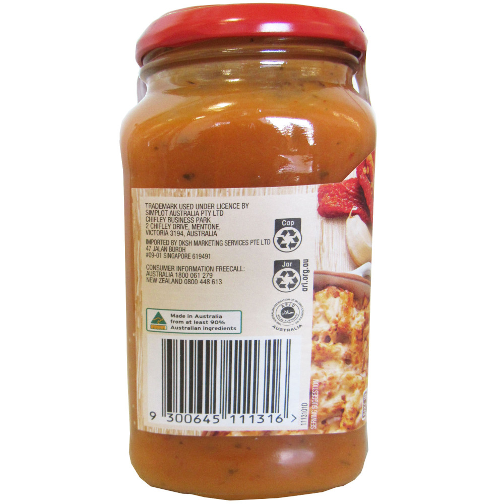 Leggo's Pasta Bake Sundried Tomato & garlic 500g - Bahrain Alosraonline store