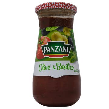 Panzani Olive & Basilico Pasta Sauce 400g