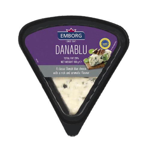 Emborg Danablu Cheese 50% Portion 100g - Available at Alosra Online Supermarket