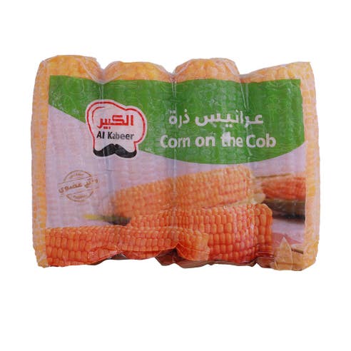 Al Kabeer Corn On The Cob 1Kg 