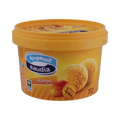 Saudia Mango Ice Cream 500ml 