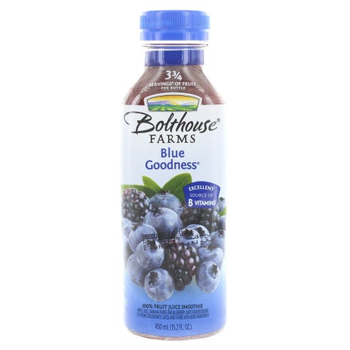 Bolthouse Farms Blue Goodness Fruit Smoothie 450ml - Available at Alosra Online Supermarket