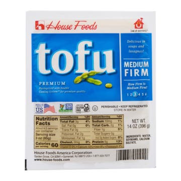 House Foods Premium Medium Firm Tofu 396g - Available at Alosra Online Supermarket