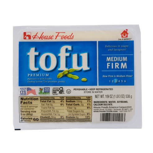 House Foods Premium Medium Firm Tofu 538g - Available at Alosra Online Supermarket
