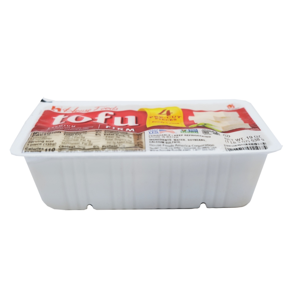 House Foods Premium Firm Tofu 538g back image