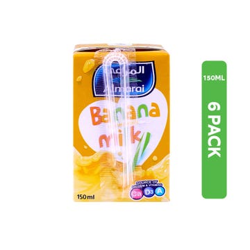 Almarai Nijoom Banana Milk Drink 6x150ml