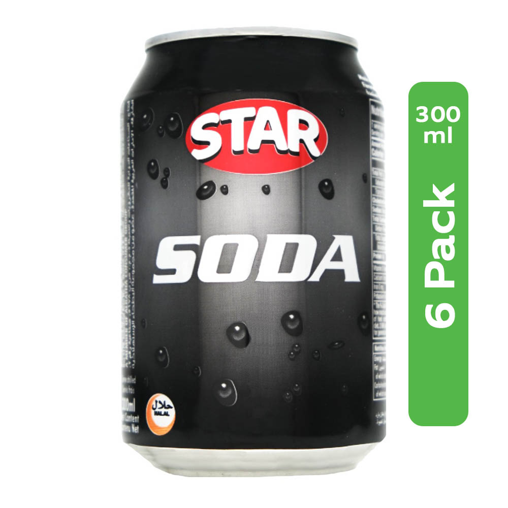Star Soda Water 6x300ml