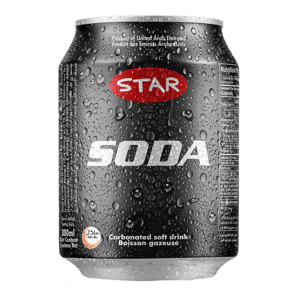 Star Soda Water 6x300ml [5+1] [Special Offer] right side image