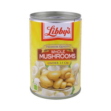 Libby's Whole Mushrooms 400g