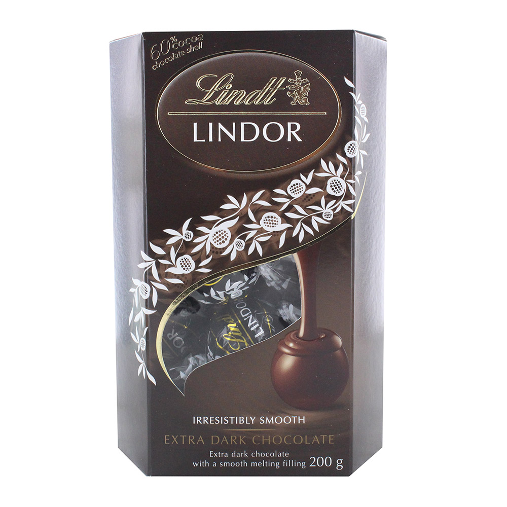 Lindt Lindor Dark Chocolate Balls 200g - Available at Alosra Online Supermarket