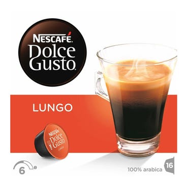 Nescafe Dolce Gusto Lungo Pods 112g 16's - Available at Alosra Online Supermarket