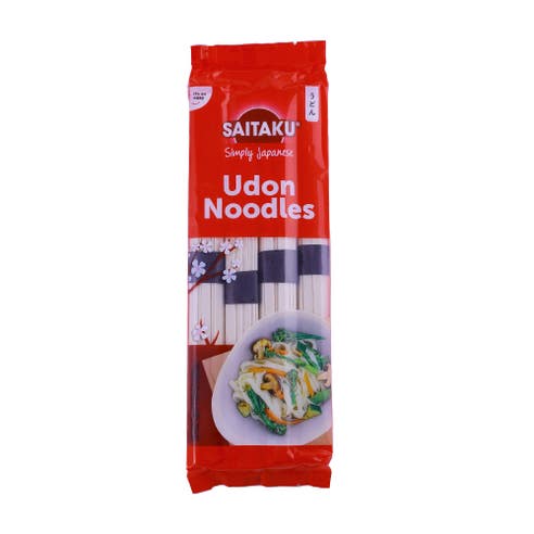Saitaku Udon Noodles 300g - Available at Alosra Online Supermarket