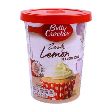 Betty Crocker Lemon Icing 400g - Available at Alosra Online Supermarket