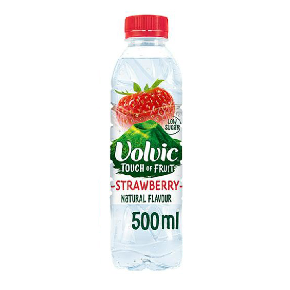 Volvic Touch of Fruit Strawberry 500ml - Available at Alosra Online Supermarket