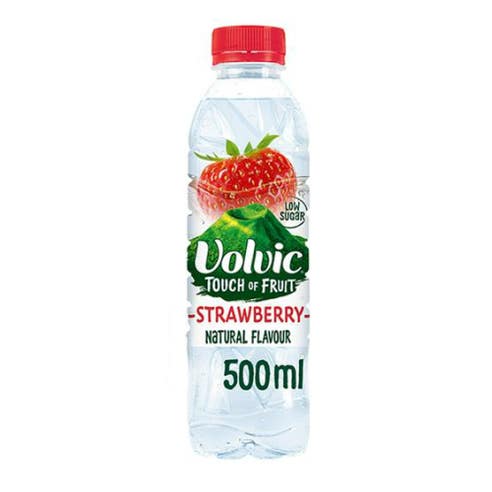 Volvic Touch of Fruit Strawberry 500ml - Available at Alosra Online Supermarket