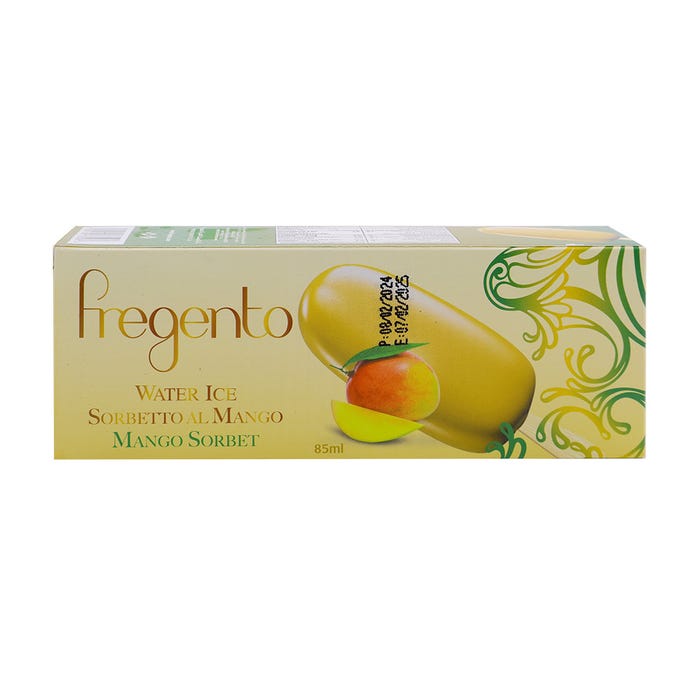 Fregento Mango Sorbet Ice Cream 85ml - Available at Alosra Online Supermarket