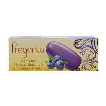 Fregento Water Ice Blueberry Sorbet Bar 85ml 