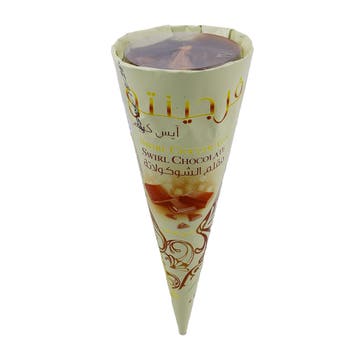 Fregento Swirl Chocolate Cone 110ml - Available at Alosra Online Supermarket