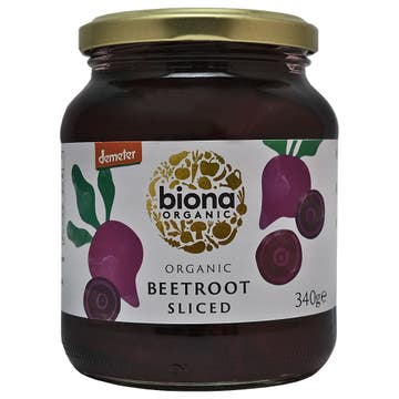 Biona Organic Sliced Beetroot 340g