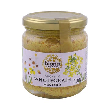 Biona Organic Wholegrain Mustard 200g